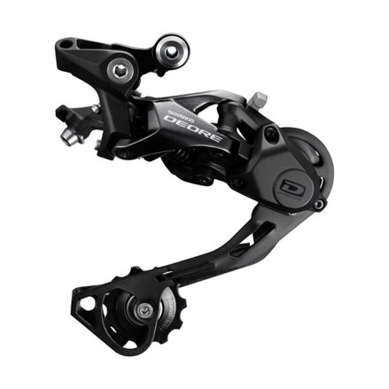 SHIMANO RD-M6000 Hátsó váltó Deore 10 sebességes fekete hosszú karú Shadow+