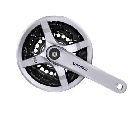 SHIMANO Hajtómű Tourney Ty501 - 6/7/8 Szészéges 42/34/24 Fogszám