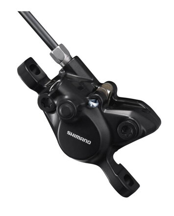 SHIMANO BR-MT200 hidraulikus féknyereg szett Post Mount + fékbetét B05S