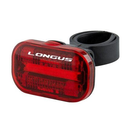 LONGUS COB hátsó lámpa 15 LED 2 funkciós fekete