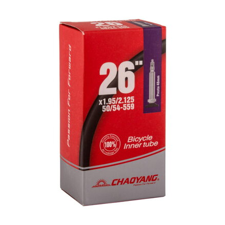 CHAOYANG Belső 26x1,95/2,125 FV48 (50/54-559) 26