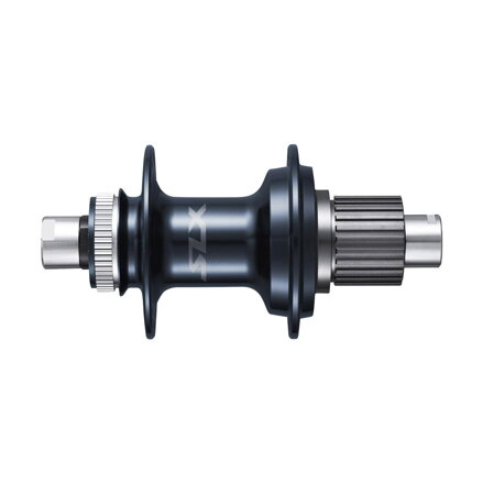 SHIMANO FH-M7110 SLX 142x12mm tengely 32 lyuk 12 sebességes fekete Center Lock hátsó agy