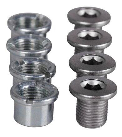 SHIMANO FC-T4060/T521 Csavar + anya Lánckerék M8x8,5mm