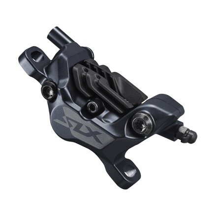 SHIMANO BR-M7120 SLX 4 dugattyús hidraulikus féknyereg szett Post Mount + fékbetét N03A