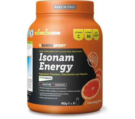 NAMEDSPORT ISONAM ENERGY narancs ital 480g