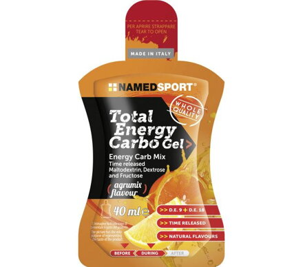 NAMEDSPORT TOTAL ENERGY CARBO citrus gél 40ml
