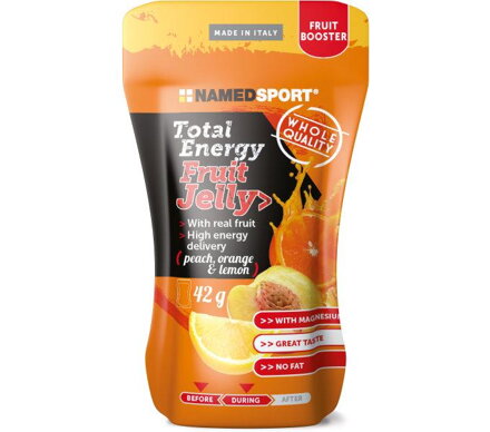 NAMEDSPORT TOTAL ENERGY FRUIT barack, narancs, citrom zselé 42g
