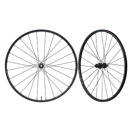 SHIMANO wheelset RS370 700C F12x100/R12x142mm continuous axle Center-Lock black