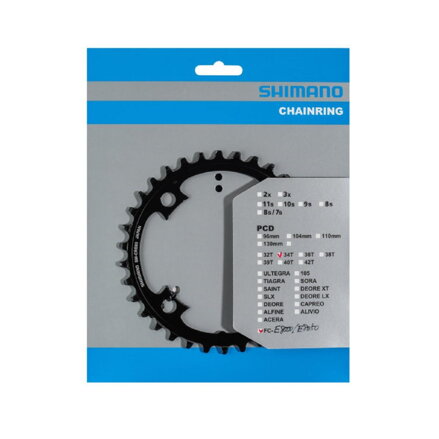 SHIMANO 4-karú Lánckerék 34 fogas 11 sebességes STEPS adapter nélkül