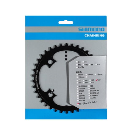 SHIMANO 4-karú Lánckerék 38 fogas 11 sebességes adapter nélkül STEPS E8000