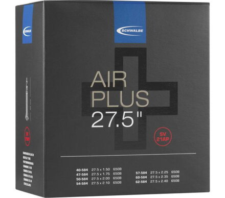 SCHWALBE Belső AIR PLUS SV12AP 27.5x1.50/2.40 FV(40/62-584) 40mm 305g