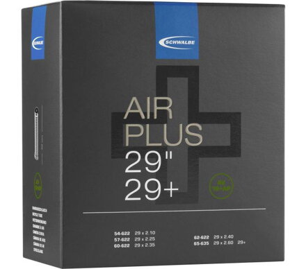 SCHWALBE Belső AIR PLUS AV19+AP 29x2.10/3.00 AV (54/65-622) 40mm 420g