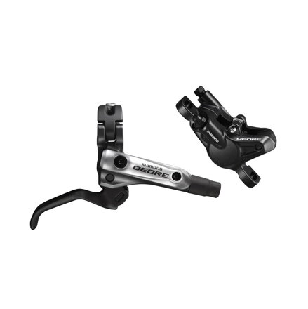 SHIMANO Fék Hydr. Deore M615 Hátsó Fékete Oszlopra Szerelhető 1300 Mm-Es Tömlő + Lemez. G01S Oem