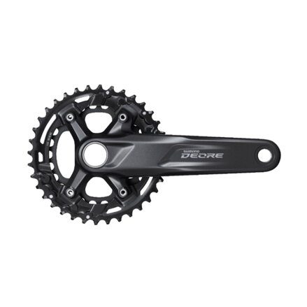 SHIMANO FC-M5100 Hajtómű Deore 175 mm 36/26 fogas 11 sebességes fekete két részes csapágy nélkül