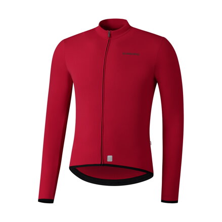 SHIMANO Jersey VERTEX THERMAL LONG piros