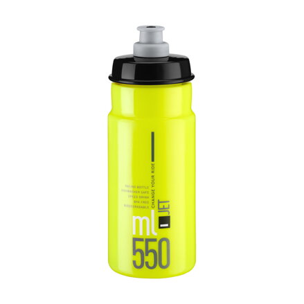 ELITE Palack JET 550 sárga fekete logóval