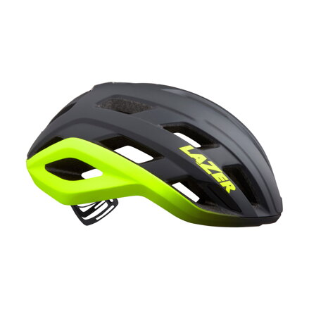 LAZER STRADA KinetiCore matt szürke/neon sárga