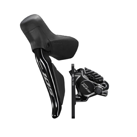 SHIMANO ST-R7170/BR-R7170 2-lánckerek Dual control 105 szett bal Di2 váltás/hidraulikus fék
