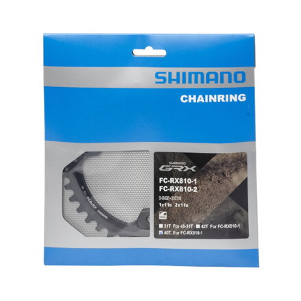 SHIMANO FC-RX810-1 Lánckerék 40 fogas GRX 110mm