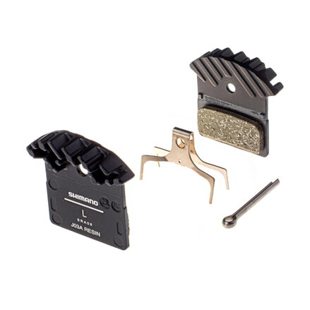 SHIMANO Tárcsafék fékbetét resin hűtővel J05A OEM 25 pár XTR/XT/SLX/ALFINE/