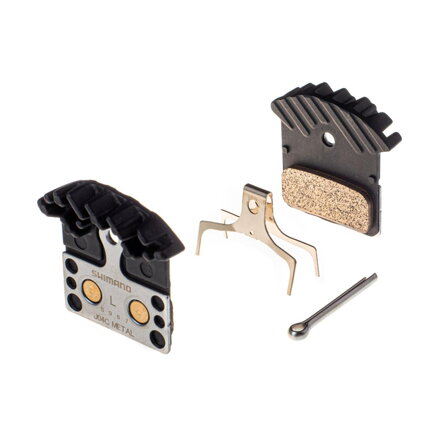 SHIMANO Tárcsafék fékbetét metal hűtővel J04C XTR/XT/SLX/ALFINE/