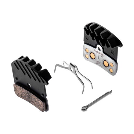 SHIMANO Tárcsafék fékbetét metal hűtővel H03C XT/SAINT/ZEE