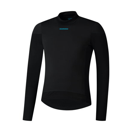 SHIMANO póló BEAUFORT LONG BASE LAYER fekete