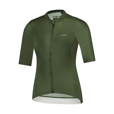 SHIMANO Jersey női SAKURA khaki