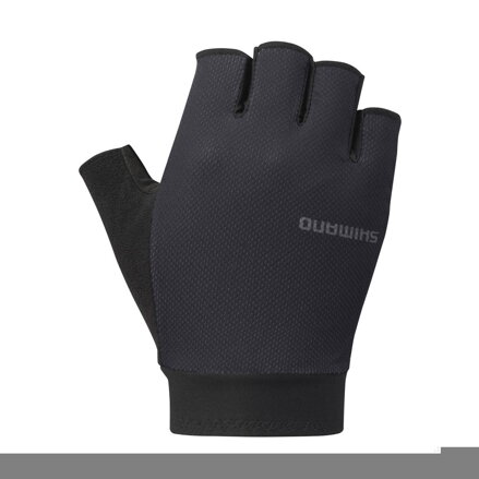 SHIMANO EXPLORER fekete kerékpáros kesztyű