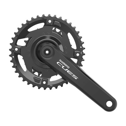 SHIMANO FC-U4000 Hajtómű Cues 175 mm 40/26 fogas 9/10/11 sebességes fekete négyszögletes csapágy nélkül