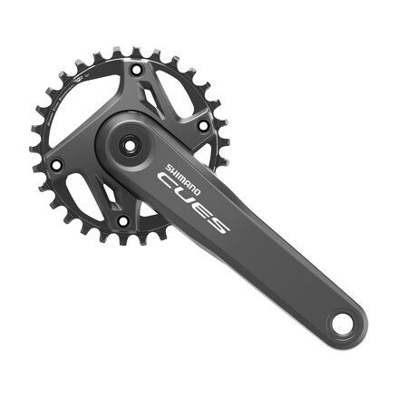 SHIMANO FC-U6000 Hajtómű Cues 175 mm 30 fogas 9/10/11 sebességes fekete két részes csapágy nélkül