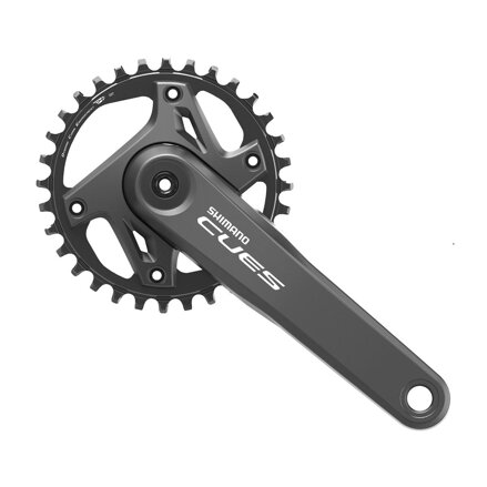 SHIMANO FC-U6000 Hajtómű Cues 175 mm 32 fogas 9/10/11 sebességes fekete két részes csapágy nélkül