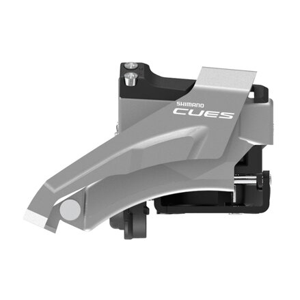 SHIMANO Váltó első Cues U4000 - 9/10 sebességes, DvojLánckerék