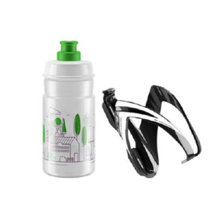 ELITE Palack CEO zöld logós kosárral, 350 ml