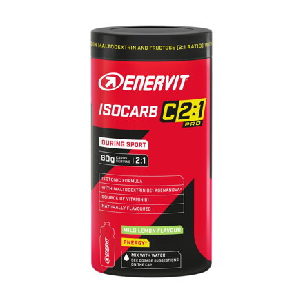 ENERVIT Nápoj ISOCARB C2:1 citrón 650g