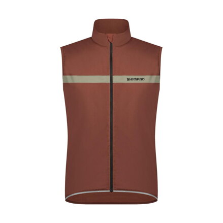 SHIMANO EVOLVE WIND INSULATED barna mellény