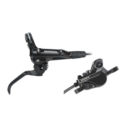SHIMANO MT501 hidraulikus fék BL-MT501/BR-MT500 hátsó fekete Post Mount 1700 mm tömlő + B05S betét
