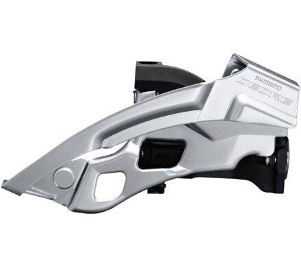 SHIMANO 48-44 Első váltó Deore FDT6000 3x10 univerzális húzás Top Swing (34,9/31,8mm) fogas fekete