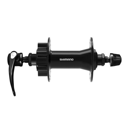 SHIMANO HB-QB400 32 dier rýchloupinák fekete 6 lyukas tárcsa elülső agy