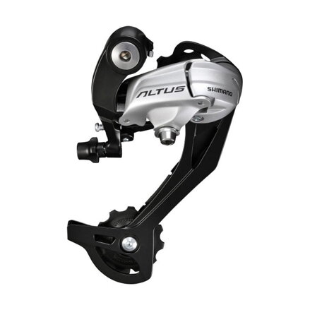 SHIMANO RD-M370 Hátsó váltó Altus 9 sebességes ezüst szuper hosszú karú