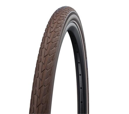 SCHWALBE Külső gumi ROAD CRUISER (47-559) 26x1.75 Active 50EPI K-Guard 720g Hnedý reflex