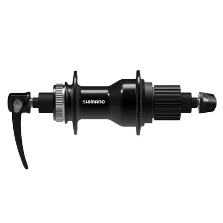 SHIMANO QC500 141mm tengely 32 lyuk 12 sebességes gyorskioldó fekete Center Lock BOOST hátsó agy