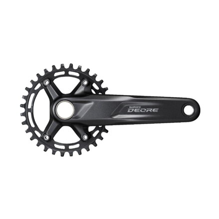 SHIMANO FC-M5100 Hajtómű Deore 170 mm 30 fogas 10/11 sebességes fekete két részes csapágy nélkül