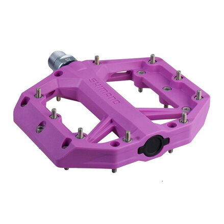 SHIMANO PD-GR400 Pedálok MTB Flat lila