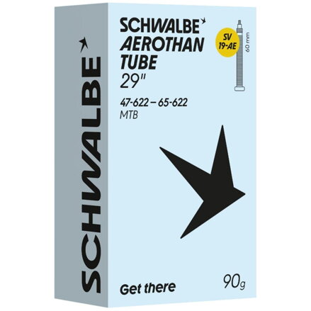 SCHWALBE Duša AEROTHAN TUBE SV19-AE (47/65-622) FV 60mm 90g TPU