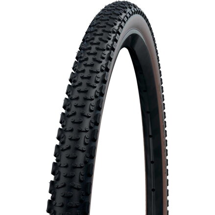 SCHWALBE G-ONE ULTRABITE külső gumi 700x45C (45-622) 67EPI 610g TLE Performance RaceGuard Addix barna oldalfal hajtható