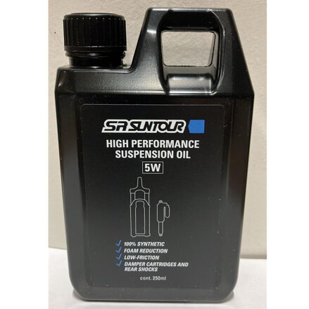 SR SUNTOUR Villaolaj HIGH PERFORMANCE SUSPENSION OIL WT5 250ml