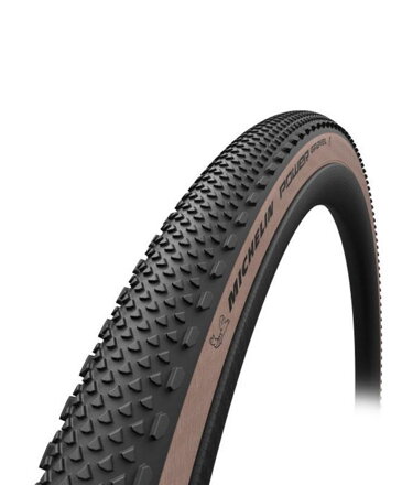 MICHELIN  Külső gumi POWER GRAVEL 700x35C (35-622) 3x120TPI 415g hnedý