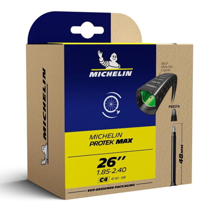 MICHELIN Belső gumi C4 PROTEK MAX 26x1.85/2.40 (47/61-559) FV 48mm