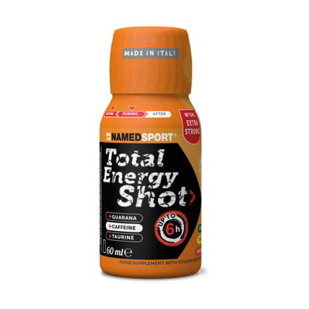 NAMEDSPORT TOTAL ENERGY SHOT narancs + koffein ital 60ml